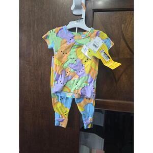12m brand new easter pajamas from peeps item 539